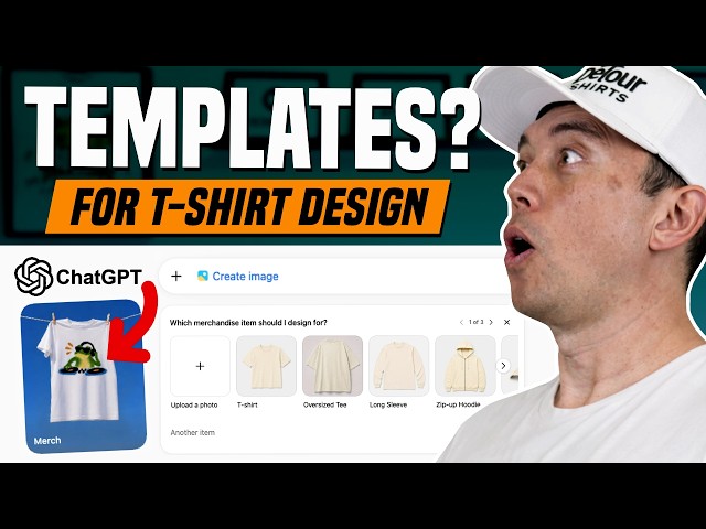 Testing ChatGPT's Template for Merch for POD