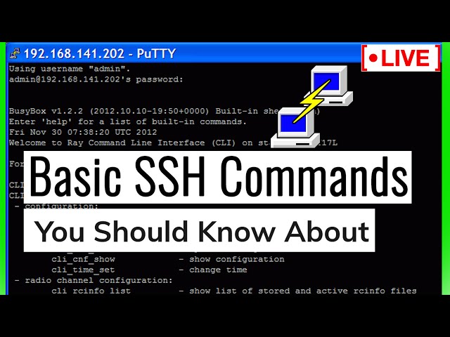 [🔴LIVE] Basic SSH Commands you should learn about| PuTTy