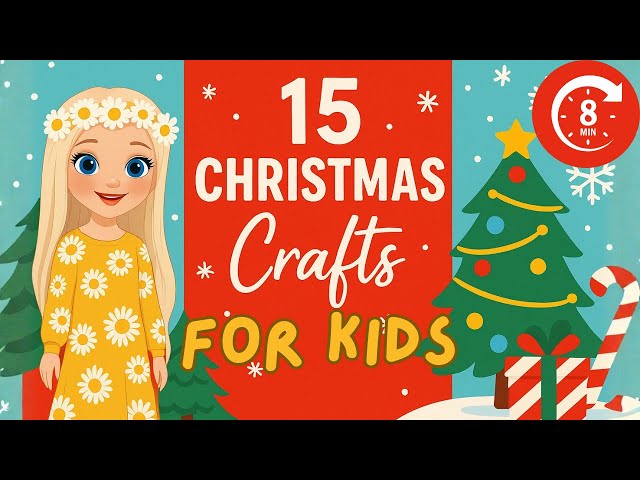 Easy Christmas Crafts for Kids | Fun & Simple Holiday DIYs 🎄✨