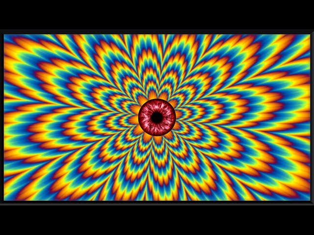 ⚠️ STRONG ⚠️ Optical Illusion HYPNOSIS Makes YOU Hallucinate! 😵