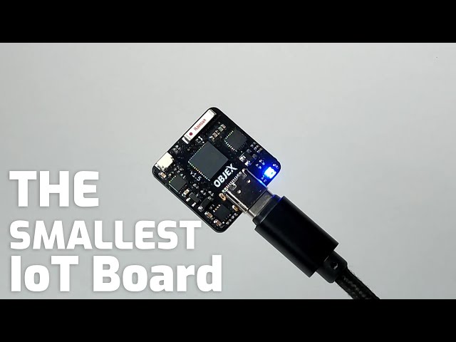 The smallest modular IoT board | ESP32 | Soldering - OBJEX Link v1.5