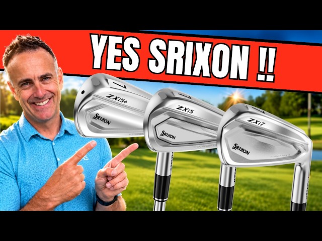 New Srixon ZXi5+ ZXi5 ZXi7 Irons - ONE IRON BLEW ME AWAY!!