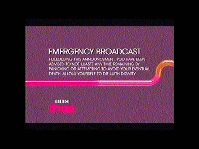 BBC Three EAS Scenario - White Hole End Of The World (2009)
