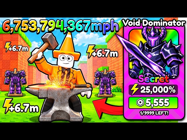 Starting Over as NOOB with BEST SWORD in +1 Loot To Forge! (Roblox)