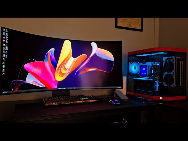 LG 45GX950A 5k 2k OLED Ultrawide Monitor. Setup, Adjustment, Productivity and Game Use.