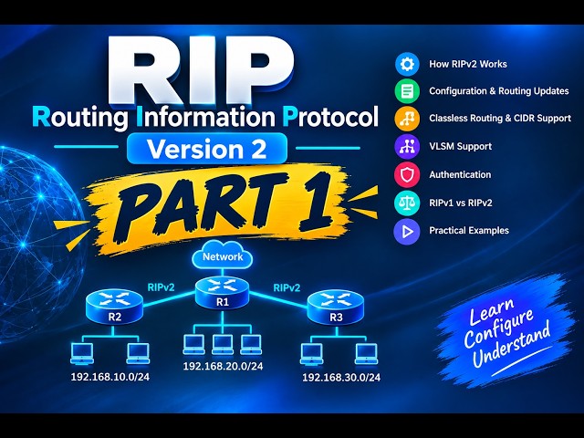 RIP Routing — Version 2 Part 1