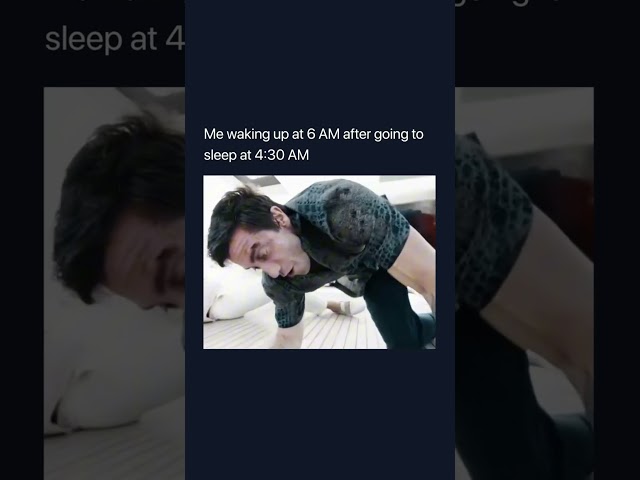 When you wake up at 6 a.m. after going to sleep at 4😂​​​#hardtechno #techno #technoremix #ravememes