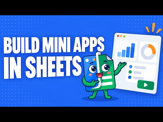 Build Mini Apps in Google Sheets with AI | SheetXAI Chrome Extension