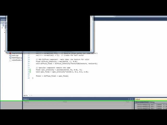 Tutorial 17 - Texture Mapping in OpenGL (code)