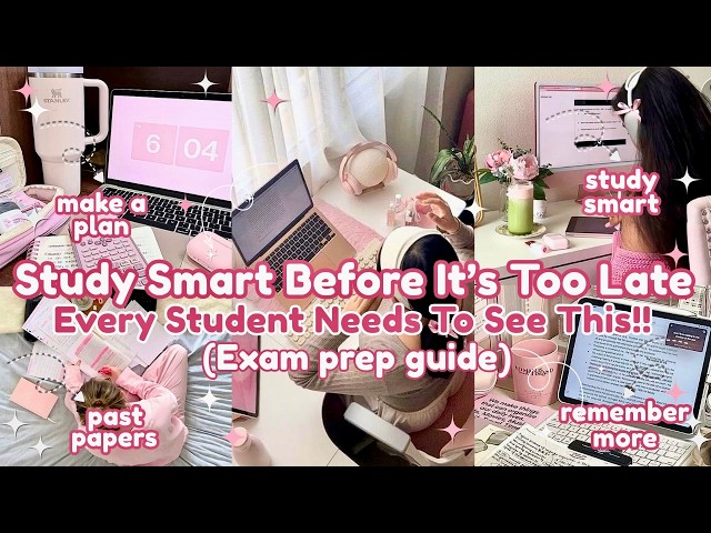 HOW TO PREPARE FOR EXAMS | The Ultimate Exam Study Guide📚✅