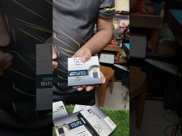 2-in-1 USB WiFi + Bluetooth Adapter | Desktop & Laptop Upgrade | Best Price in Bangladesh