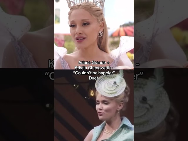 Ariana Grande + Kristin Chenoweth Duet “Couldn’t be Happier” #kristinchenoweth #arianagrande