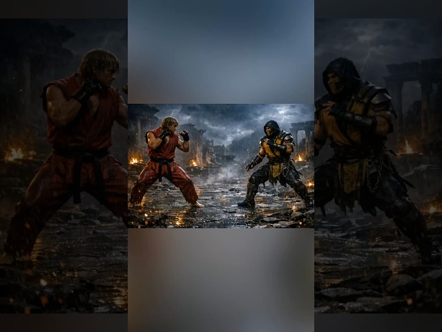 Scorpion vs Ken | Hellfire Meets the Hadoken