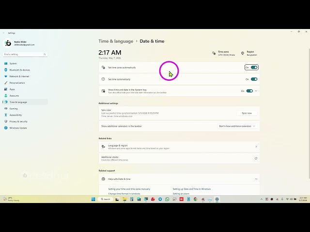 Laptop & PC তে Time Setting সম্পূর্ণ বাংলা গাইড |  Computer Bangla Tutorial | deliBhai IT Institute
