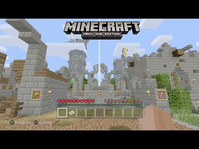 Minecraft Xbox one edition tutorial world