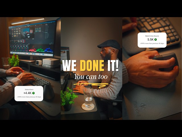 How I Got MONETIZED on YouTube (4 Months of Locking-in)