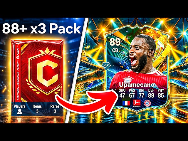 30x 88+ x3 CHAMPS REWARDS! 😱 FC 27 Ultimate Team