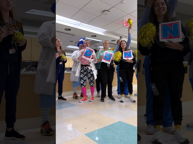 Hunter's Bell Ringing Ceremony at Nicklaus Children's Hospital