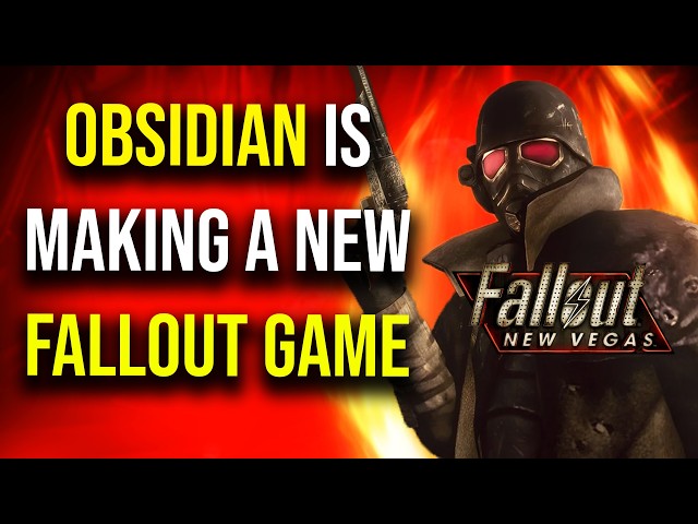 It's OFFICIAL! Obsidian is Making a NEW FALLOUT GAME!!!!