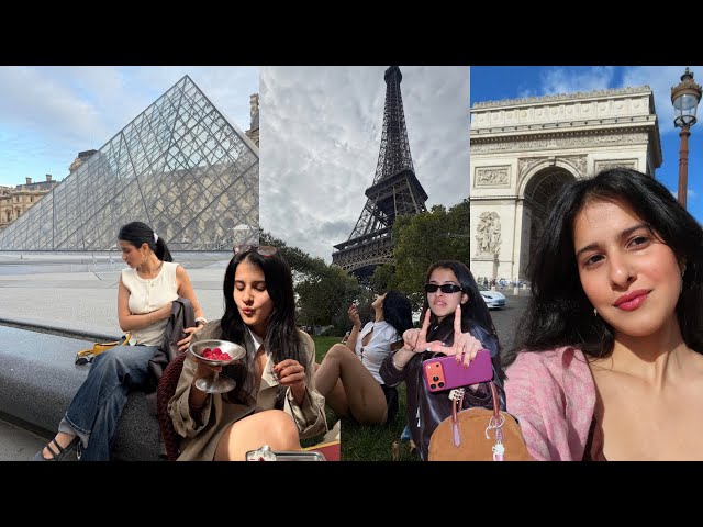 my weekly vlog #4 (FIRST TIME SOLO TRAVELLING IN PARIS I LOVED IT SO MUCH)
