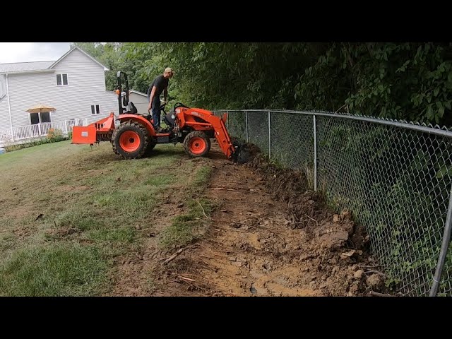 #30 Ditching with the Kioti CK3510