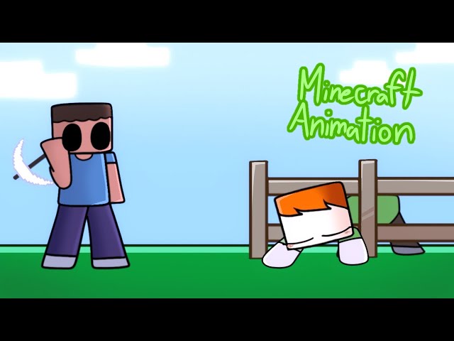Alex is stuck ( Minecraft Animation )