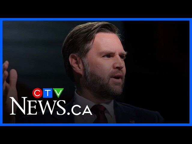 JD Vance’s ‘childish’ comments show Canada has handled talks in ‘strong and forceful way’: Giffin