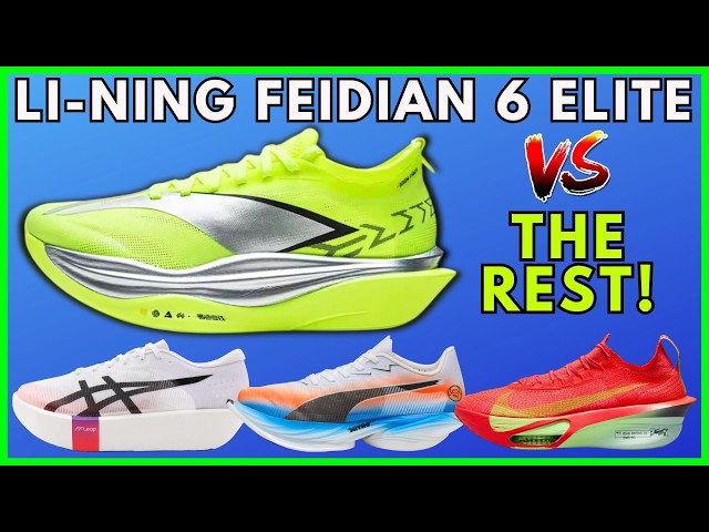 LI-NING FEIDIAN 6 ELITE Tested Against the Best Race Shoes 👟🔥