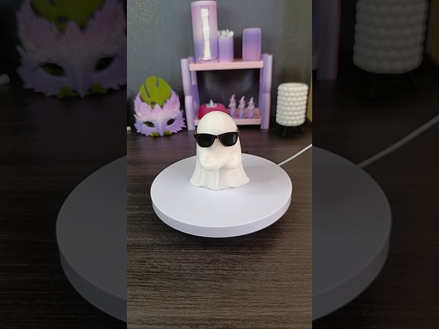 I 3D Printed a Tiny Ghost… But He Needed Glasses 👻😎 #viral #shorts #diy