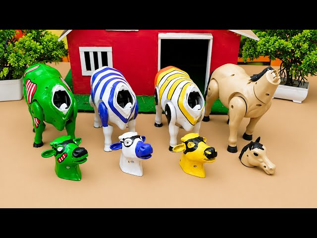 WADIDAU 🐮‼️🐮 COW TOY PUZZLES & TRUCK VIDEO SAPIMOO SAPILUCU PLAYING WITH TOYS #11  @CowsStory-g4p 
