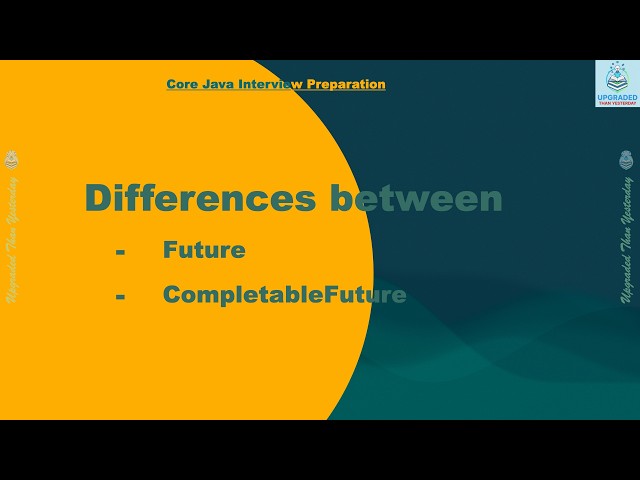 Future vs CompletableFuture in Java | Complete Guide with Examples 🔥 | Java Interview Preparation