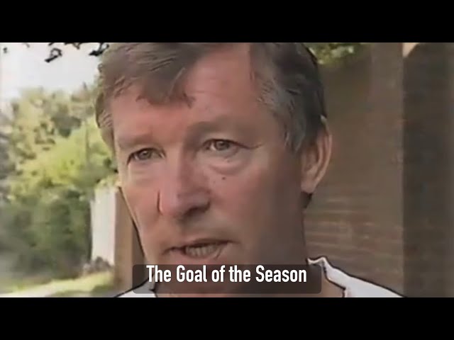 Sir Alex Ferguson picks his Goal of the Season for 1994/95