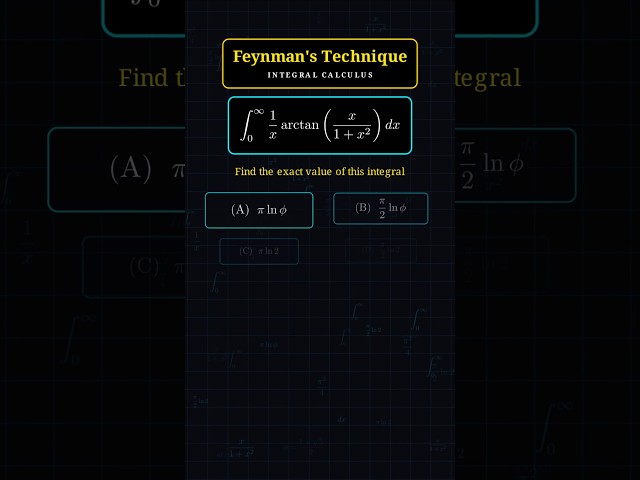 Integral Using Feynman's Technique
