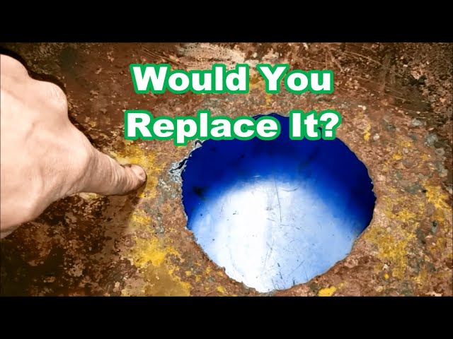 Just How Rusted was my 1993 Big Red Air Compressor Tank?