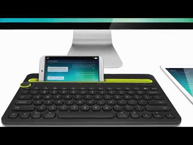 First Setup of the Logitech K480 Multi-Device Keyboard