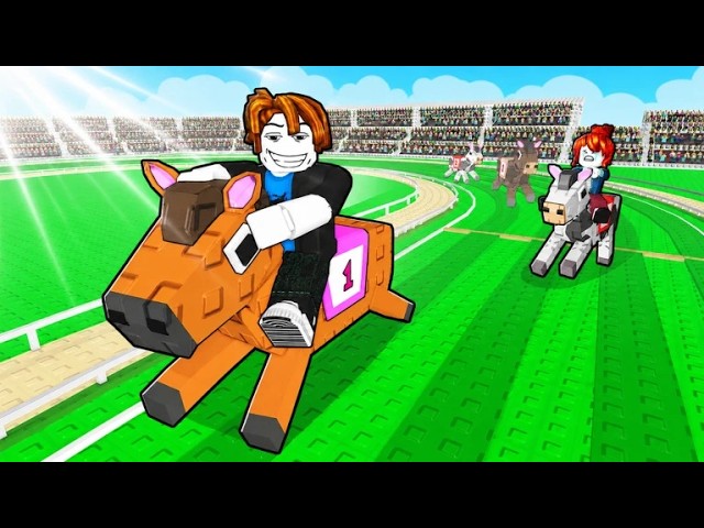 Went NOOB To PRO In Race Horses! (ROBLOX)