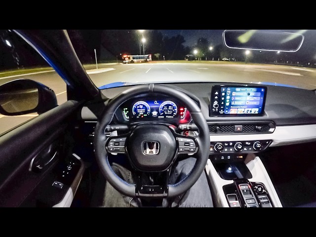 2026 Honda Prelude - POV Night Drive (Binaural Audio)