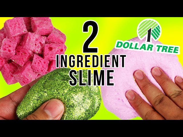 DOLLAR TREE SLIME CHALLENGE!!! CLOUD CREME! JELLY CUBE SLIME! 2 INGREDIENTS!!! 💸 💦
