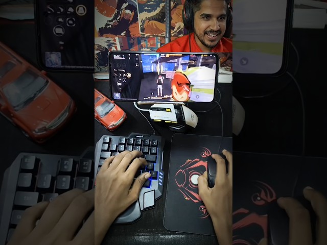 Free Fire keyboard mouse ⌨️  🖱 📲 macro #freefire #viralvideo #shorts #ggmousepro2