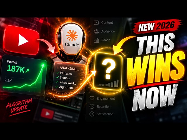 YouTube's New Algorithm Rewards One Thing. Claude Cracked What It Is.