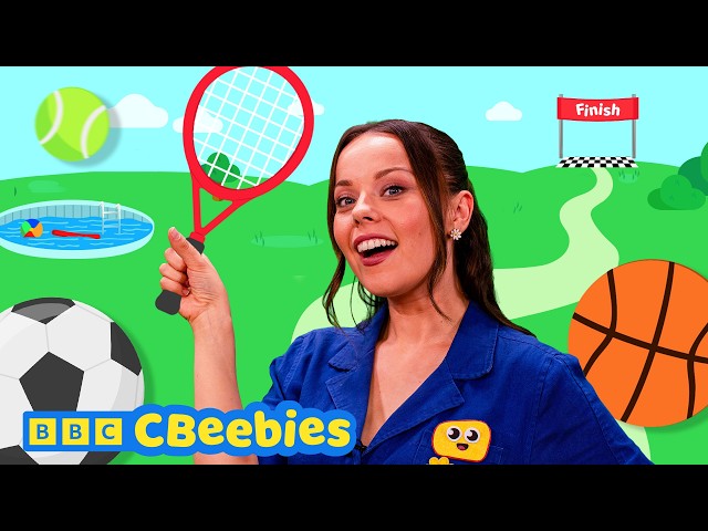 Summer Sports! ☀️🏃‍♀️⚽ Educational Video for Kids with CBeebies Evie and Friends 🌈