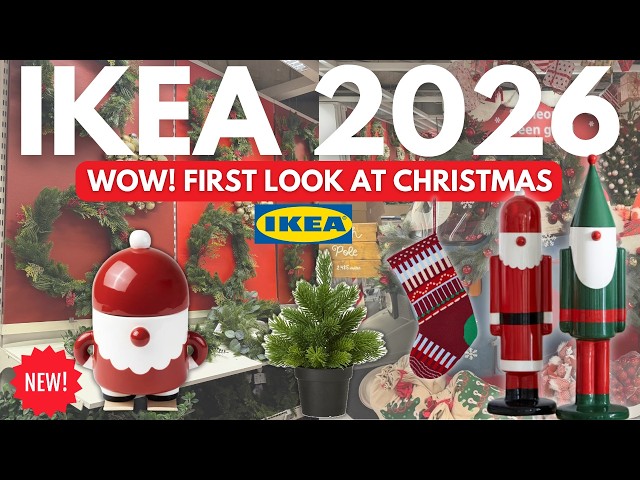 IKEA Christmas 2026 🎄 EXCLUSIVE FIRST LOOK at the NEW Collection | SO GOOD THIS YEAR! 