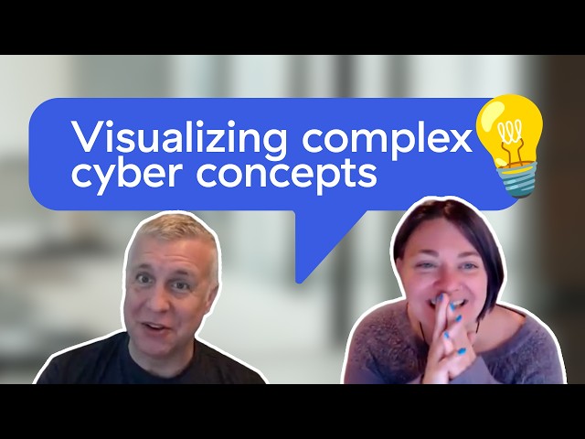 Visually representing security data for better understanding