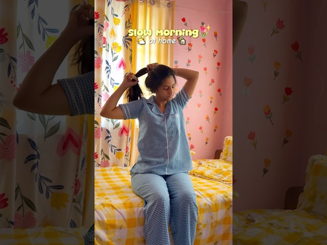 Slow Morning Routine🦋🏡 🌤️ #shorts #trending #minivlog #morningroutine