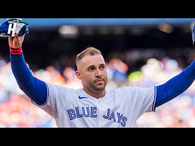 George Springer Gets Emotional Standing Ovation in Potential Final Blue Jays Game