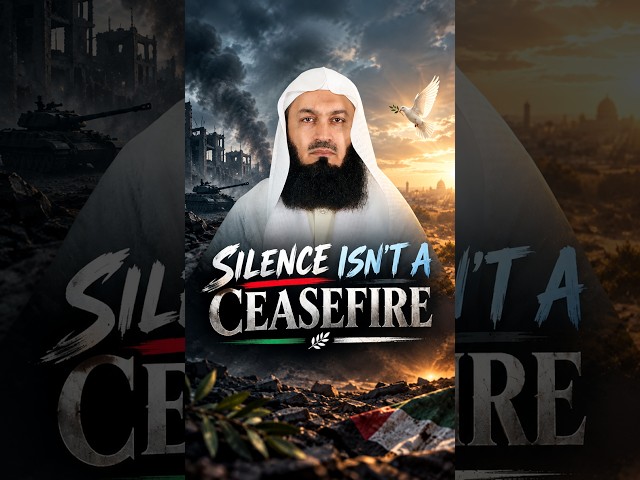 Silence Isn't A Ceasefire #muftimenk #motivation #palestine #war #gaza #algorithm #crime