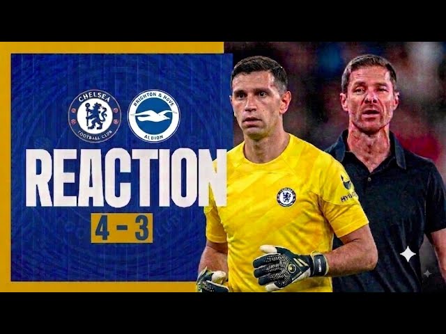 EMI MARTÍNEZ STUNS CHELSEA ON STAMFORD BRIDGE DEBUT! 😱 BLUES BEAT BRIGHTON 4-3 IN THRILLER!