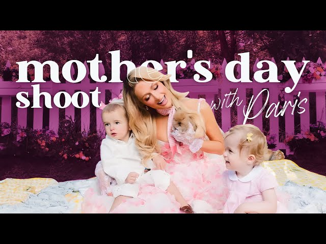 My Magical Mother's Day and Spring Photoshoot with Phoenix & London 🌸 | Paris Hilton