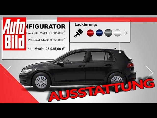 VW Golf 7 (2019): Car - Configuration - Equipment - Compact