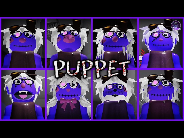 Roblox Puppet | ALL Scientist Jumpscares (Vol 2)